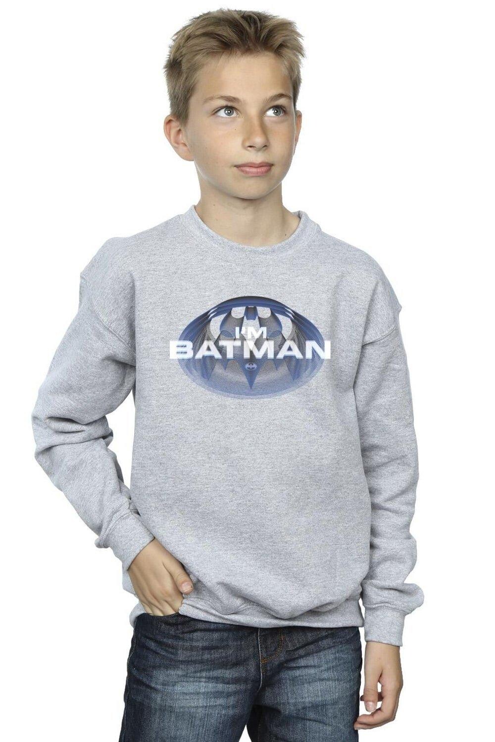 

Толстовка The Flash I’m Batman DC Comics, серый
