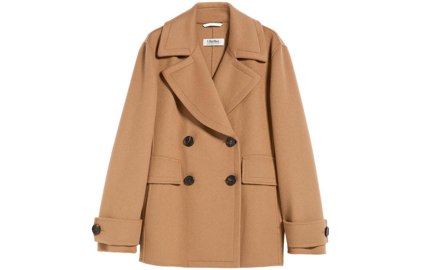 

'S MAX MARA Коричневое женское пальто, Brown
