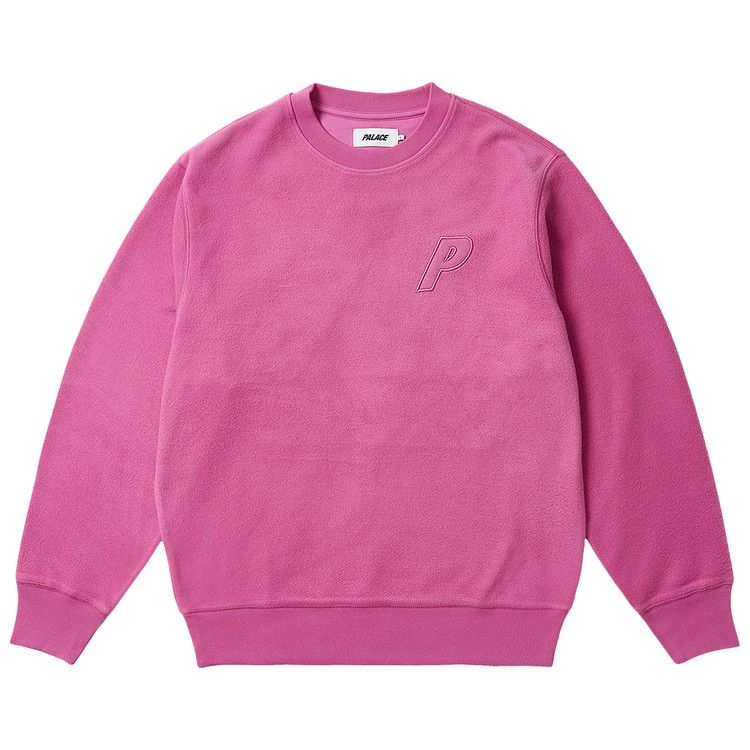 

Свитер Palace Reverse P-3 Crew, Shock Pink