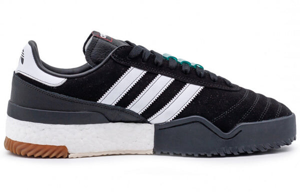 Кроссовки alexander wang x originals bball soccer Adidas, черный — фото 2