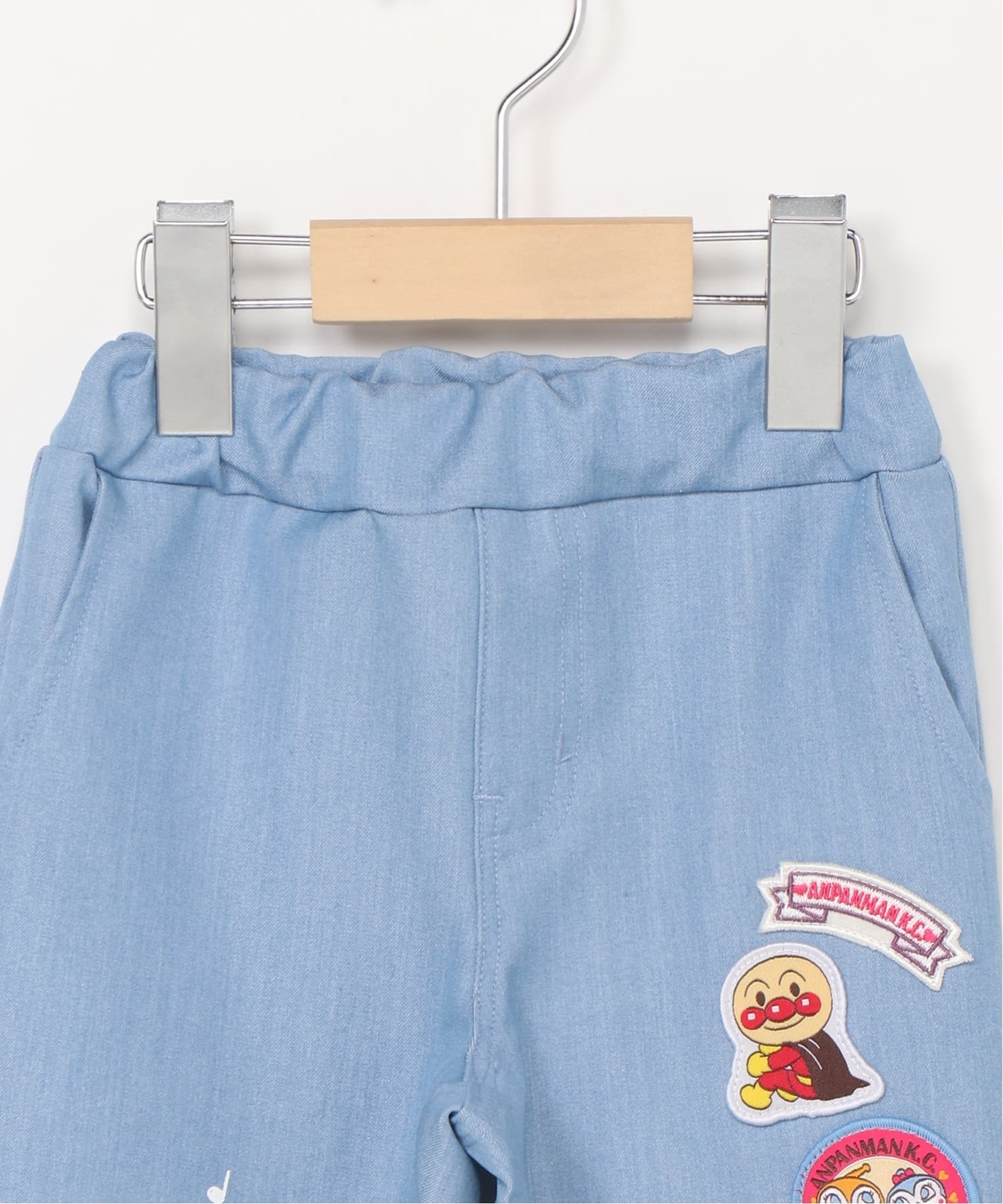 Детская коллекция ANPANMAN / (K) Джинсовые брюки с нашивкой Anpanman Kids Collection, blue — фото 3
