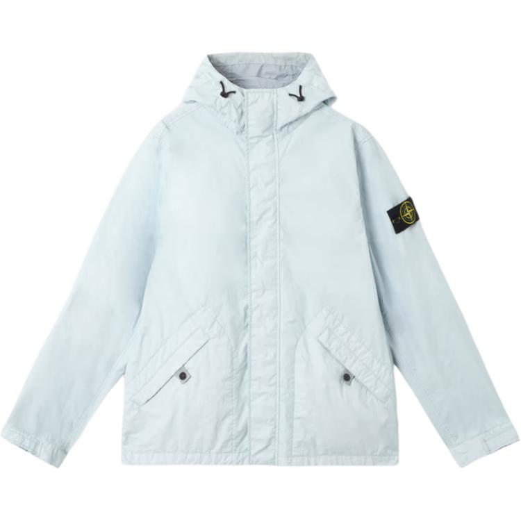 

STONE ISLAND Куртка с нашивкой компас, Sky Blue