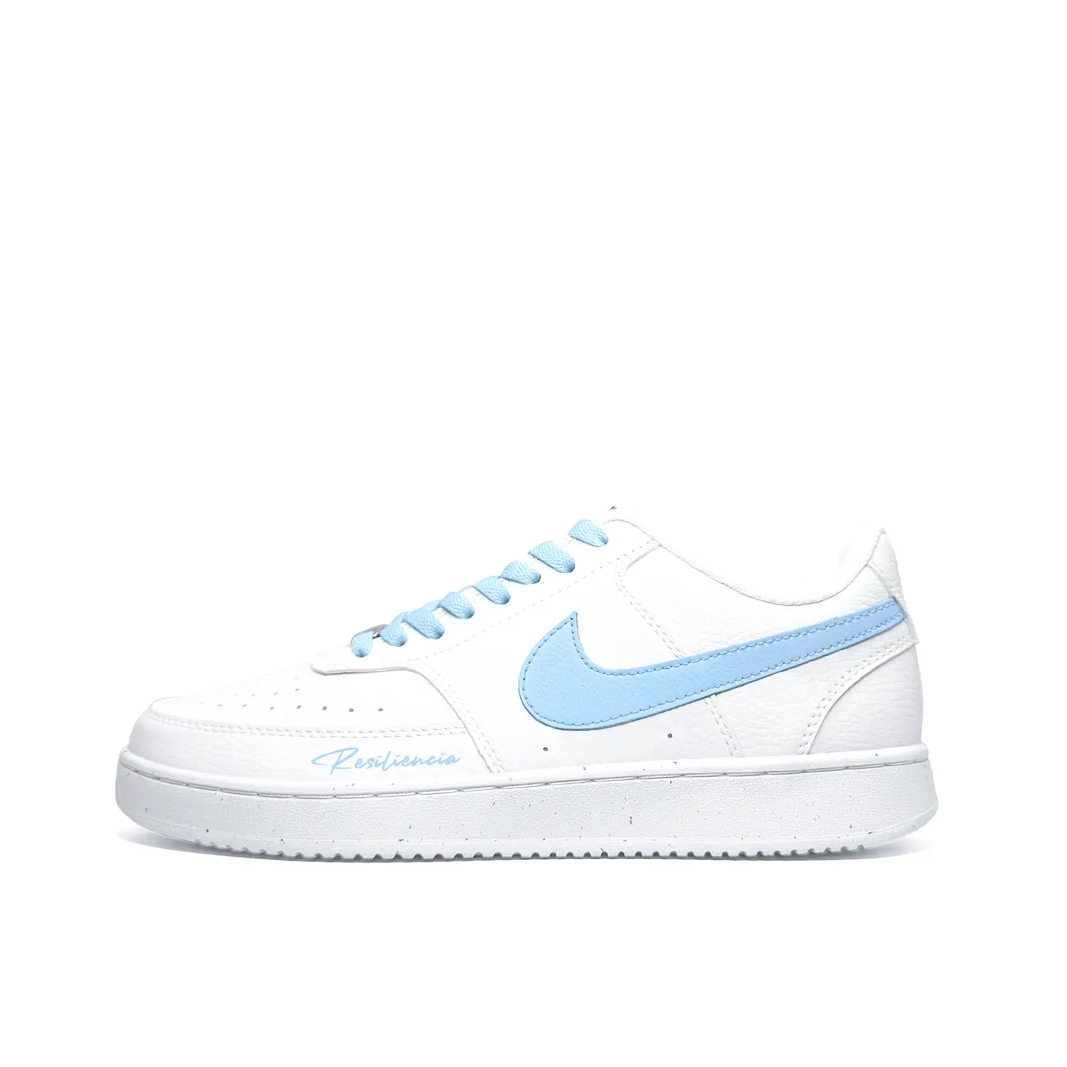 

Nike Кроссовки Court Vision 1 Casual, Vintage, Niche Abrasion Resistant низкие для скейтбординга мужские белые синие