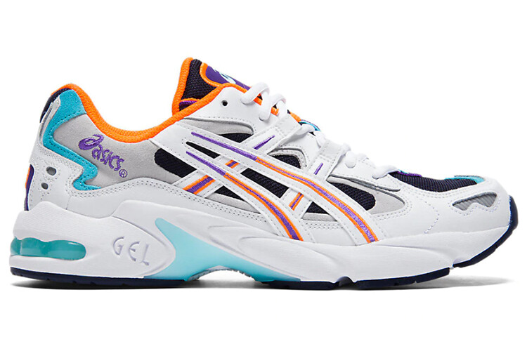 Кроссовки Asics Gel-Kayano 5 Unisex, белый/мультиколор