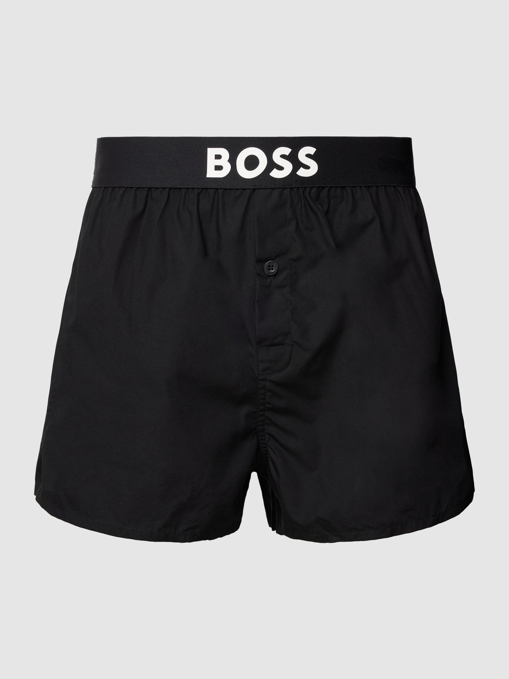 

Боксеры с этикеткой и принтом BOSS, черный