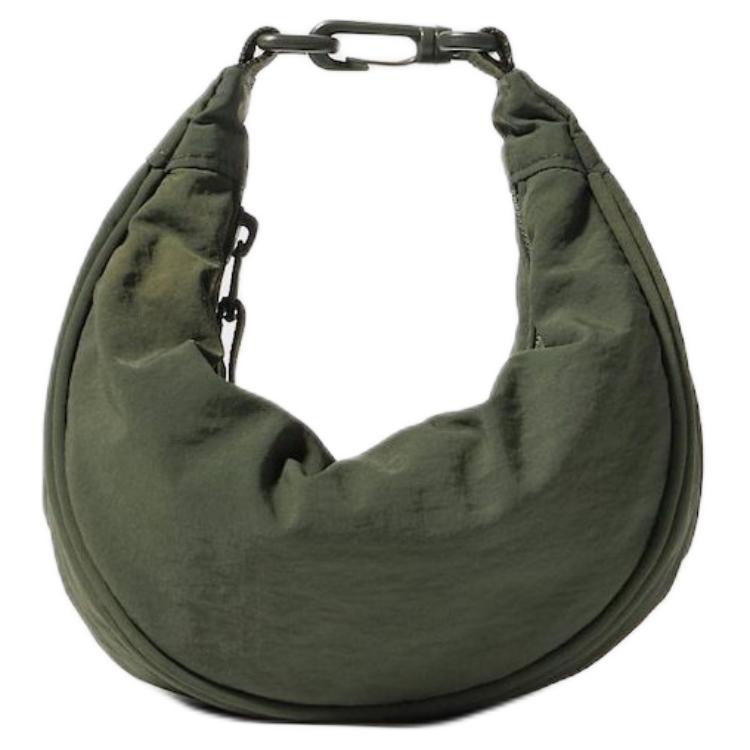 

UNIQLO Женская тёмно-зелёная сумка через плечо миниатюрная, Dark Green