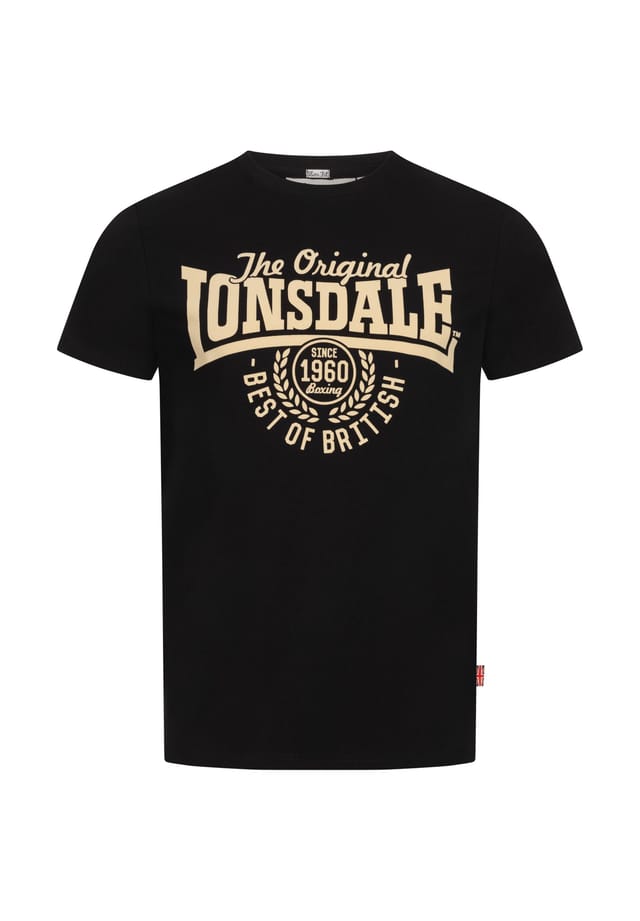 

Футболка облегающего кроя Bethersden Lonsdale, черный