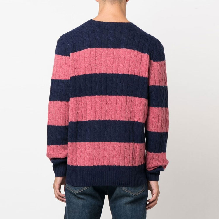 Футболка из кашемира мужская разноцветная Polo Ralph Lauren — фото 4