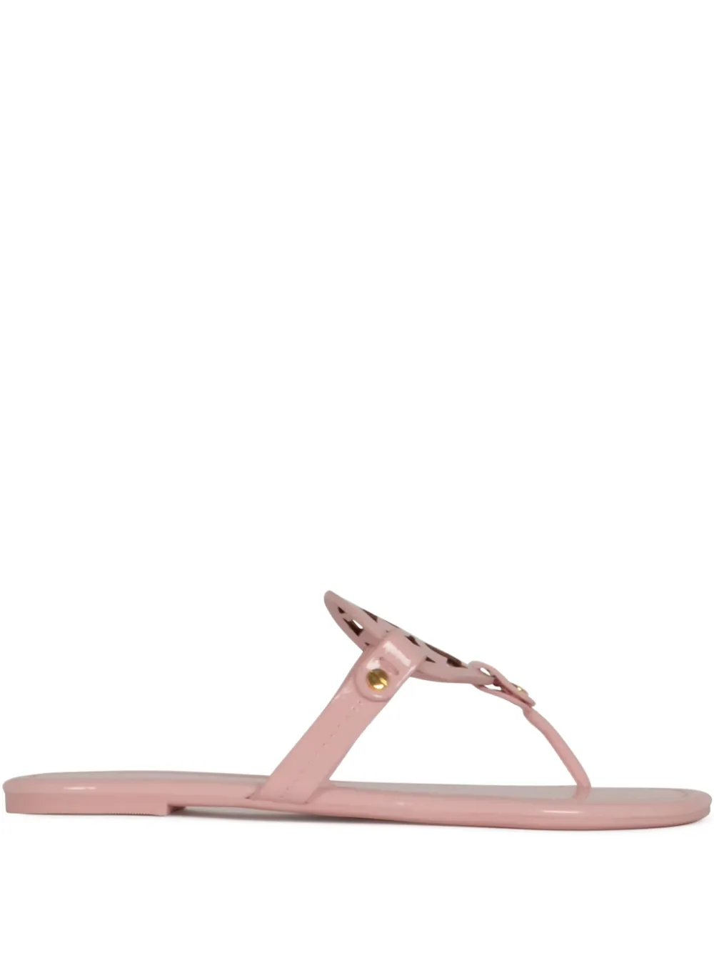 Кожаные сандалии Miller Tory Burch, нейтральный