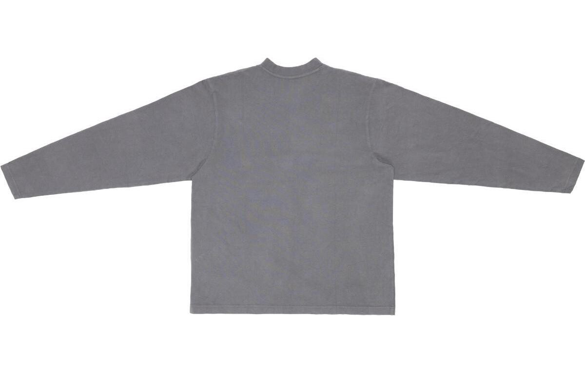 

Футболка GAP Co-brand унисекс темно-серая Yeezy, темно-серый