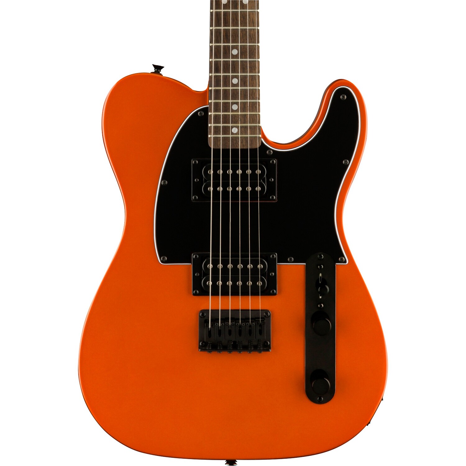 

Электрогитара Squier Affinity Telecaster HH с подходящей головкой грифа, оранжевый металлик