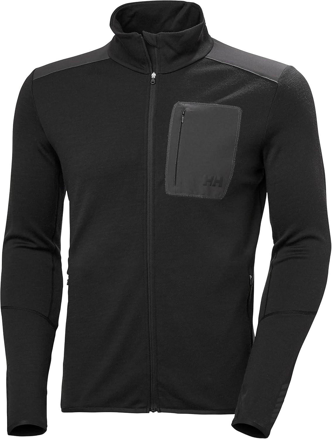 

Helly-Hansen LIFA Merino Midlayer для мужчин - теплый и дышащий пуловер из смеси шерсти, идеальный для активного отдыха и многослойной одежды Helly Hansen, 990 Black