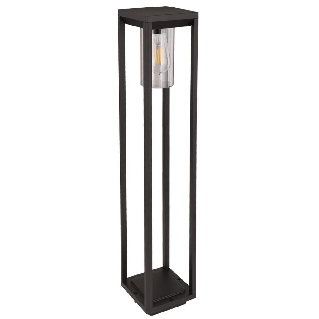 

Светодиодный торшер RGB, ALU, черный матовый, прозрачный, H 80 см, CANDELA etc-shop