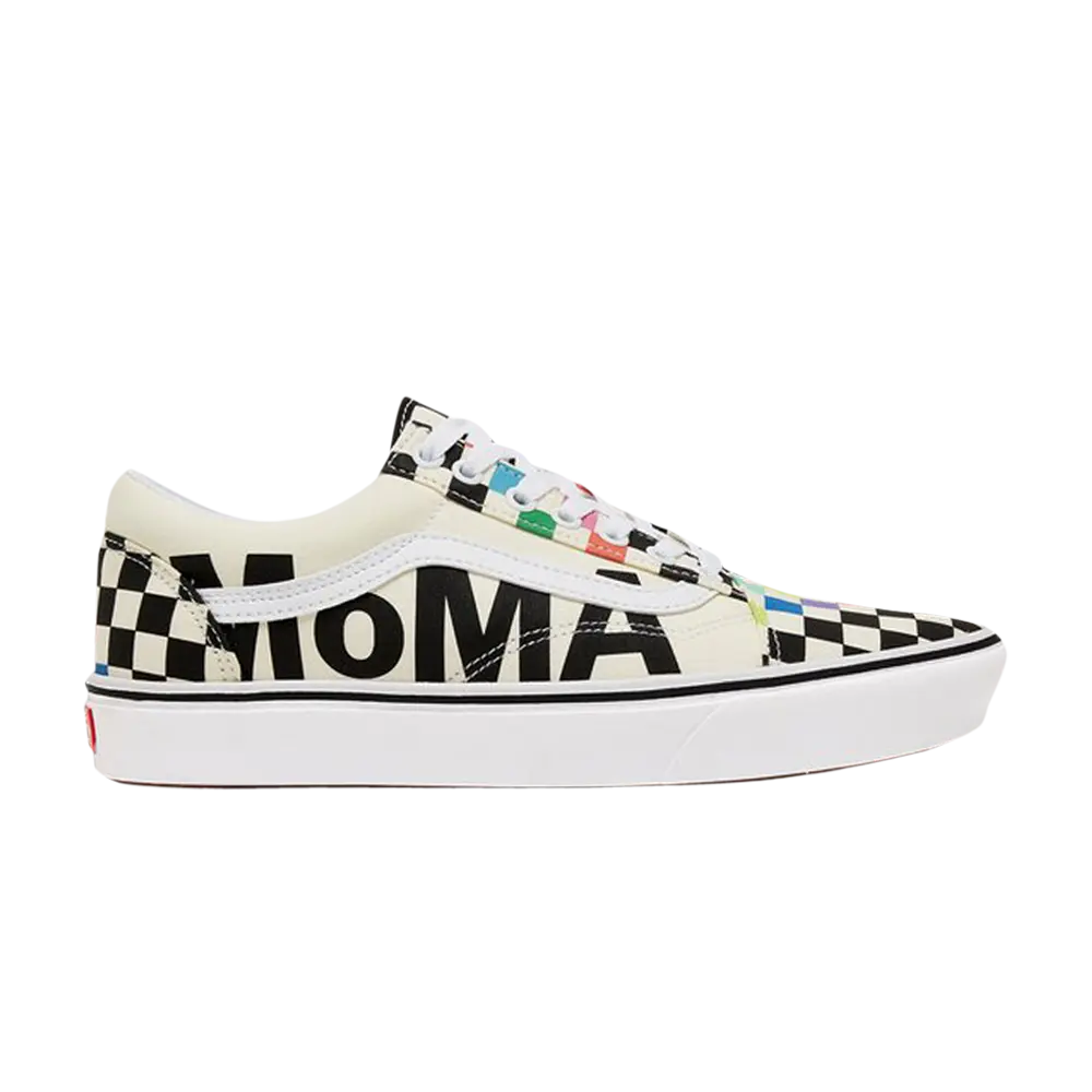 

Кроссовки MoMA x Old Skool ComfyCush Vans, белый