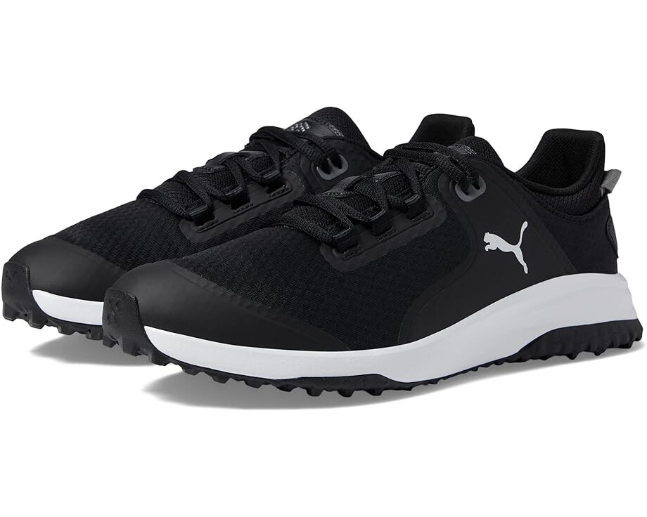 

Кроссовки PUMA Golf Fusion Grip Golf Shoes, цвет Puma Black/Puma Silver/Quiet Shade, Серый, Кроссовки PUMA Golf Fusion Grip Golf Shoes, цвет Puma Black/Puma Silver/Quiet Shade