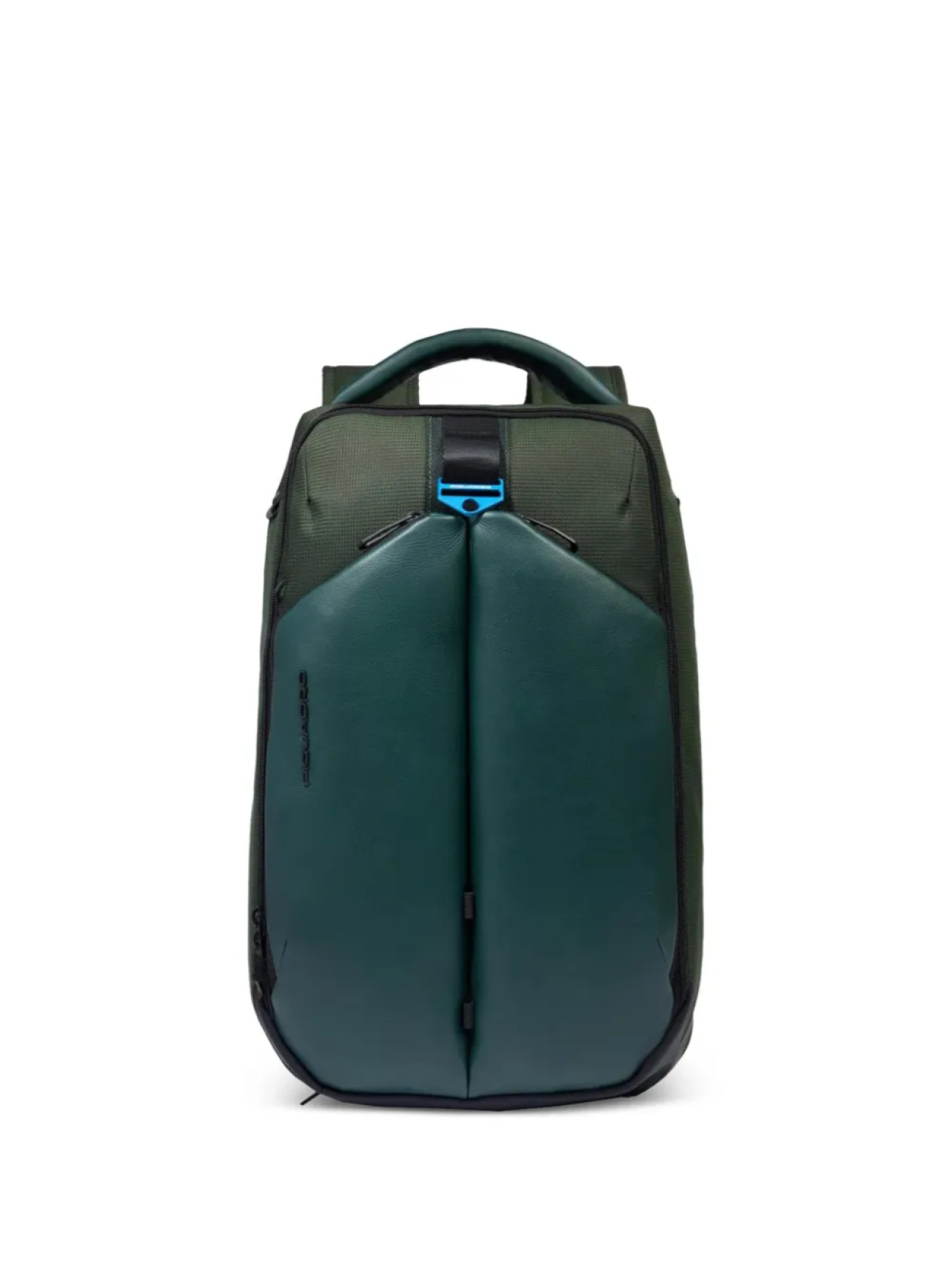 

Рюкзак с вышитым логотипом PIQUADRO, зеленый
