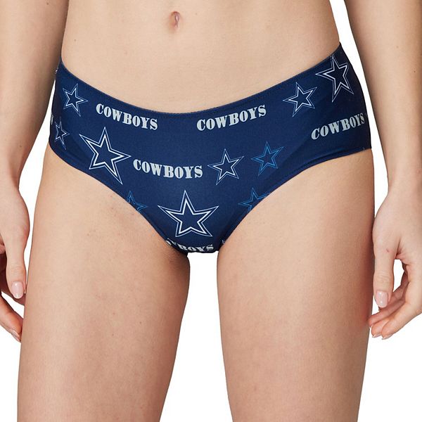 

Женские трусы-слипы Concepts Sport Navy Dallas Cowboys Mosaic Allover Print Unbranded