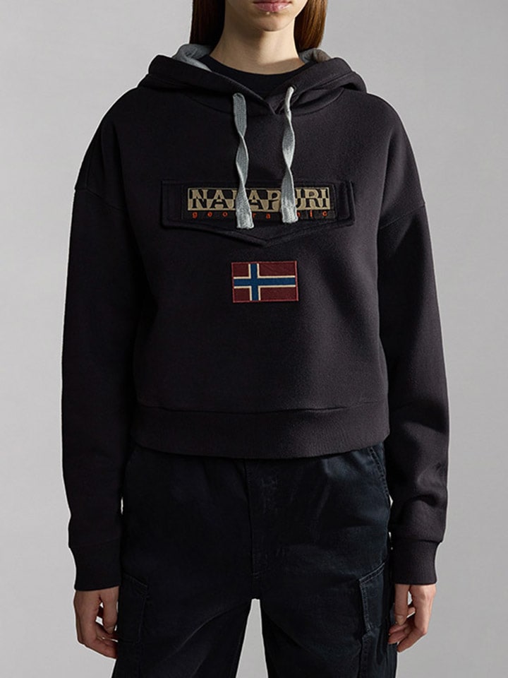 

Толстовка с капюшоном Napapijri, черный