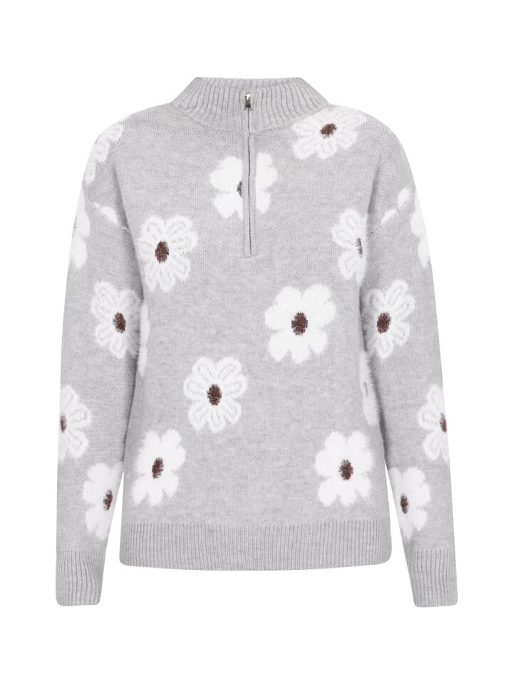 

Пуловер Swirly Sweater, серый