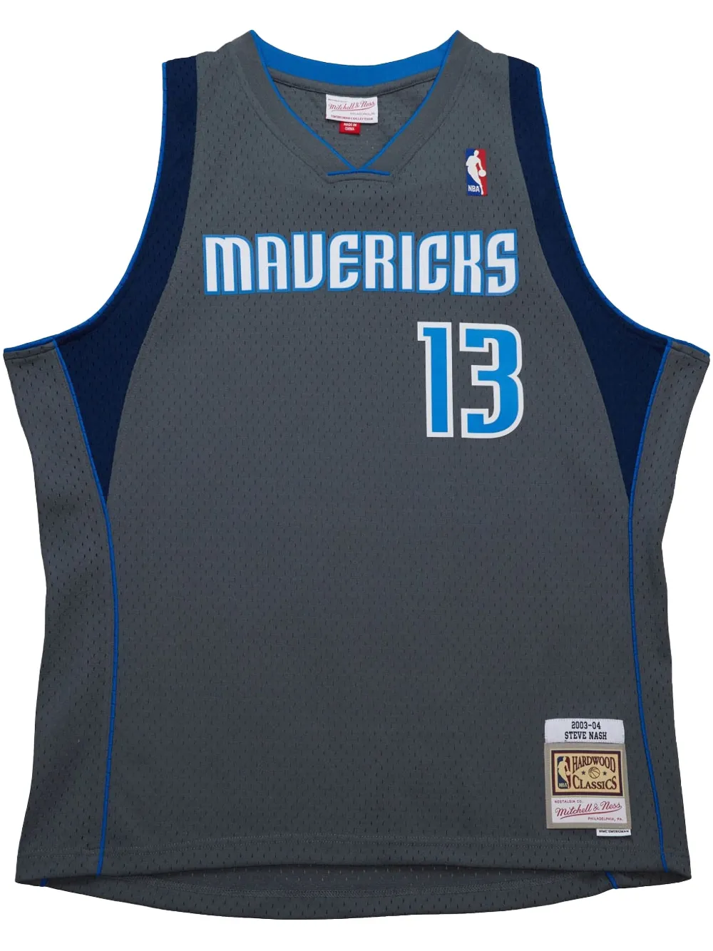

Топ 2003/04 Steve Nash Dallas Mavericks Authentic Mitchell & Ness, серый