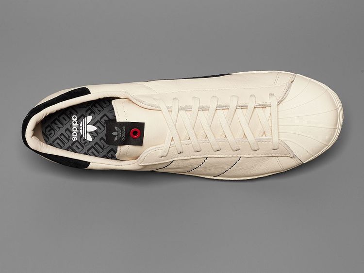 Кроссовки adidas Kasina x Superstar 80s 'White', белый — фото 2