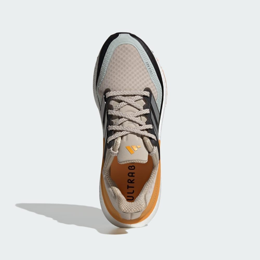 Мужские кроссовки Adidas Ultraboost Light Cold.rdy, оранжевый/бежевый — фото 4