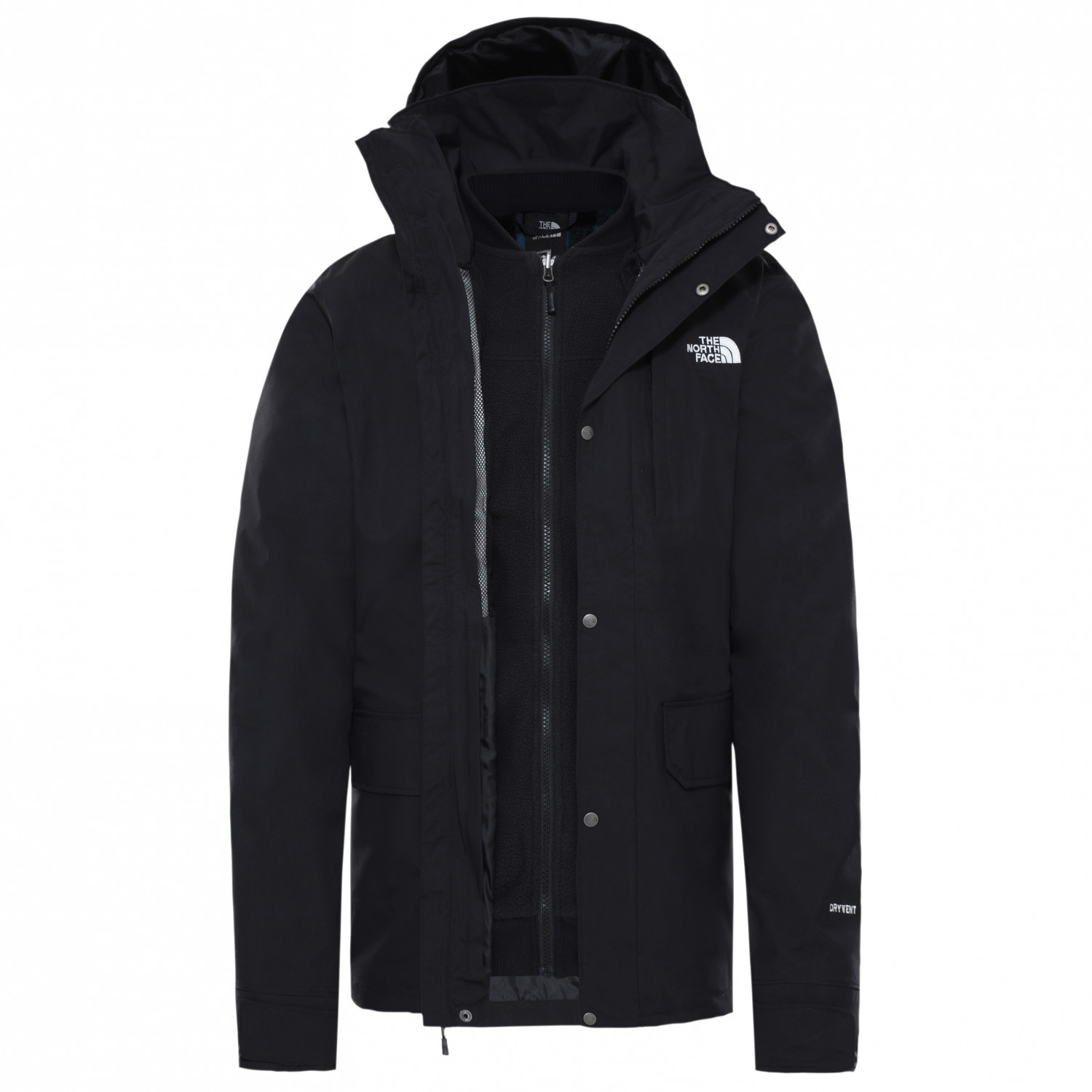 

Двойная куртка The North Face Pinecroft Triclimate, цвет TNF Black/TNF Black