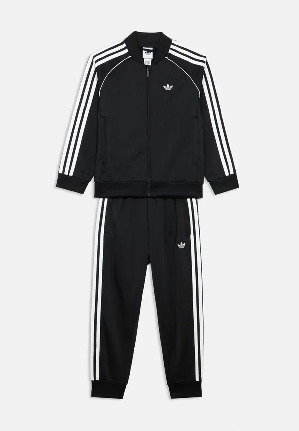 Детский спортивный костюм Adidas Originals SST Tracksuit Kids Set, черный