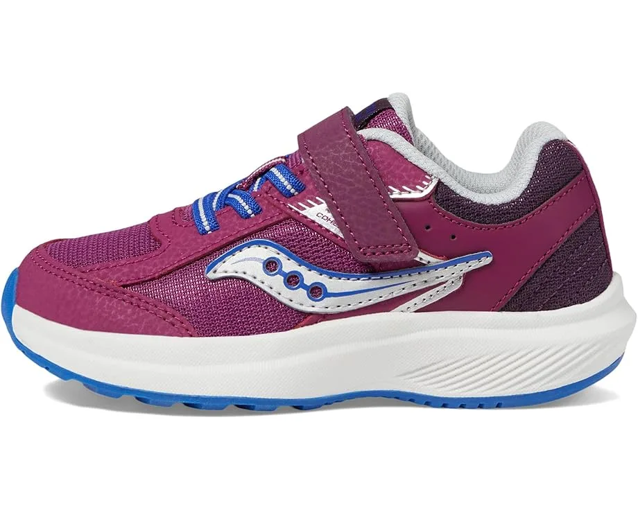 Кроссовки Saucony Kids Cohesion KDZ A/C Sneakers (Little Kid/Big Kid), Plum — фото 4