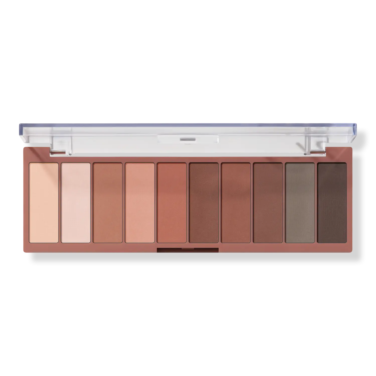 

Палитра теней Perfect 10 Eyeshadow Palette e.l.f. Cosmetics, Nude Mood (light-to-dark range of neutral mattes)
