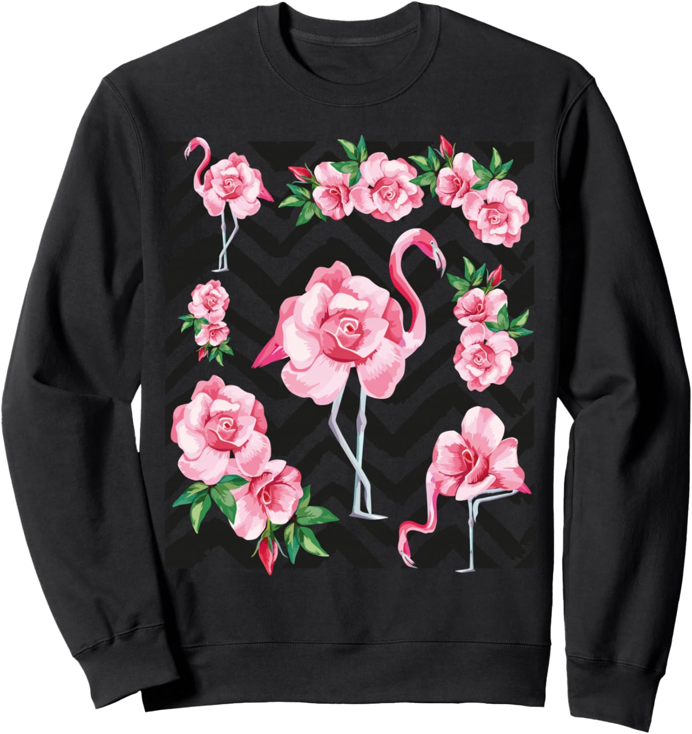 

Стильная летняя толстовка с цветочным принтом и розовым фламинго. Оригинальный графический дизайн Bahaa'S Tee, Розовый, Стильная летняя толстовка с цветочным принтом и розовым фламинго. Оригинальный графический дизайн Bahaa'S Tee