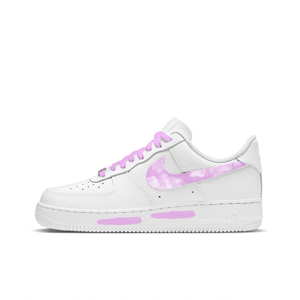 

Мужские кроссовки для скейтбординга Nike Air Force 1, White/Pink