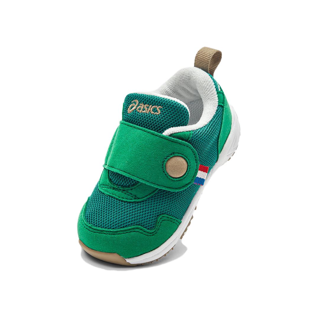 Кроссовки Gel Kayano 23 для малышей с устойчивостью к истиранию, дышащие и с защитой от ударов ASICS, зеленый/белый — фото 3