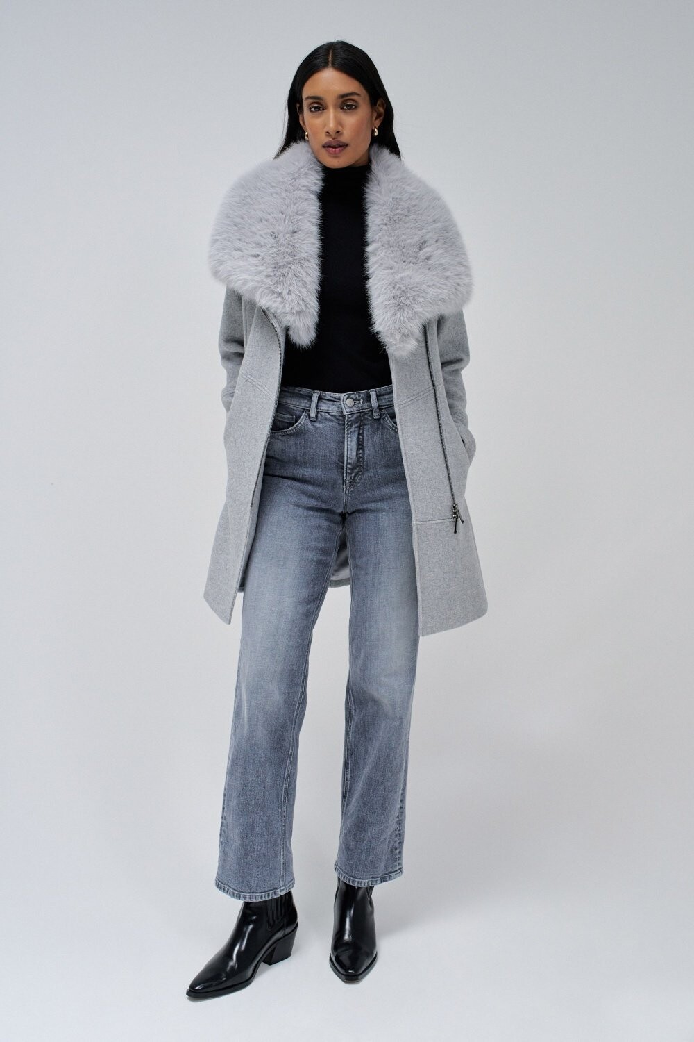 

Зимнее пальто Salsa Jeans, серый