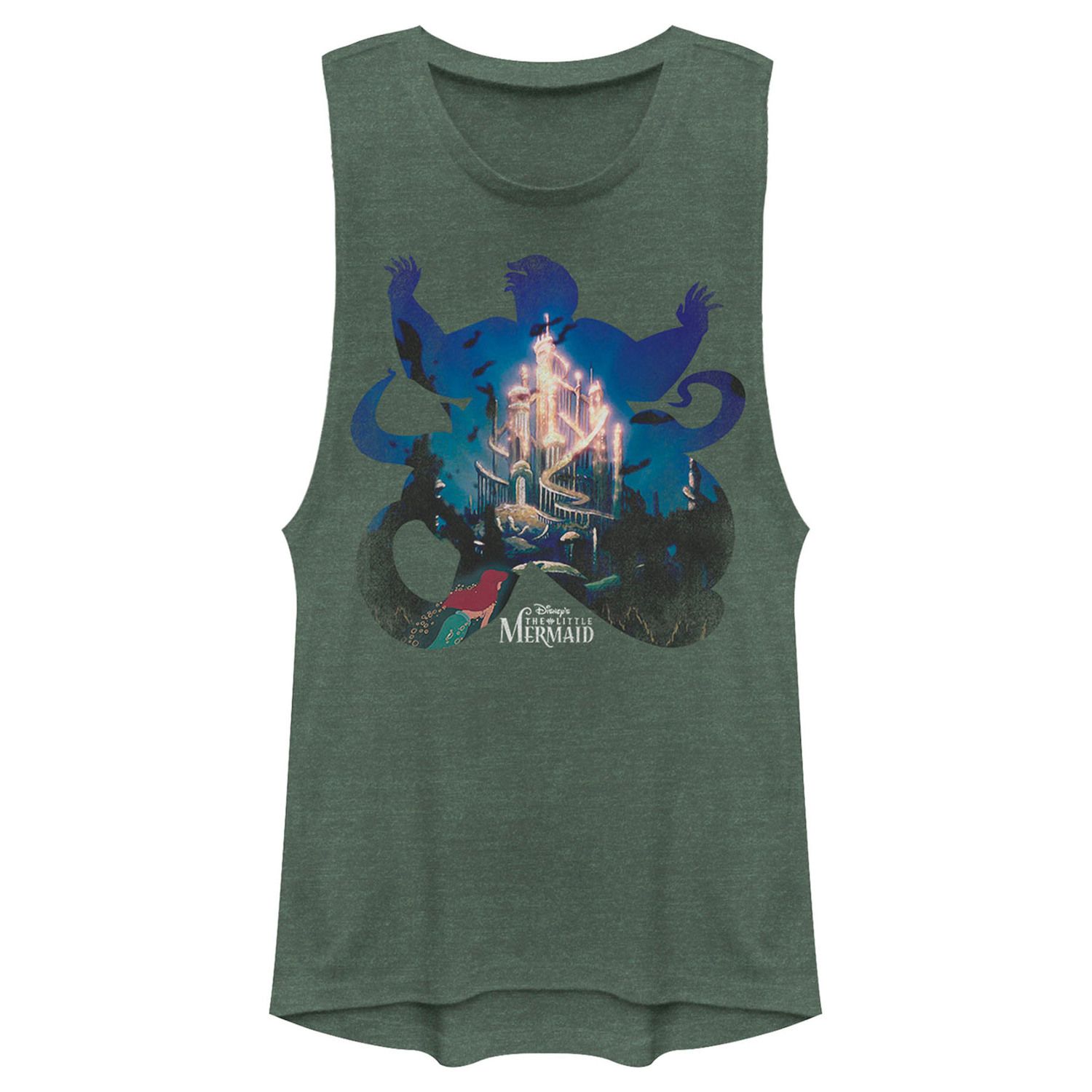 

Юниорская Disney The Little Mermaid Ursula Silhouette Muscle Tank Licensed Character