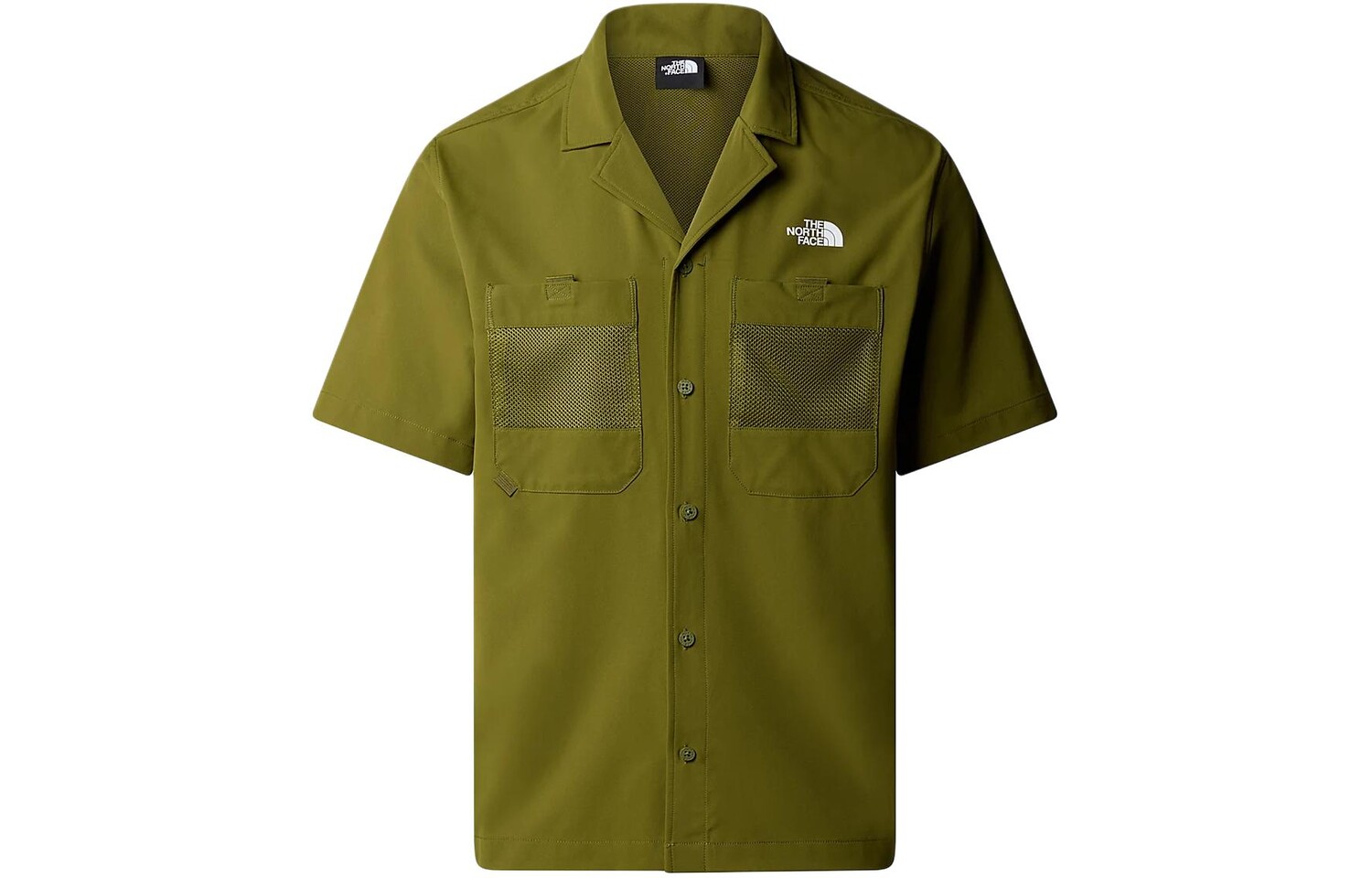 

Рубашка мужская оливково-зеленая The North Face, оливково-зеленый