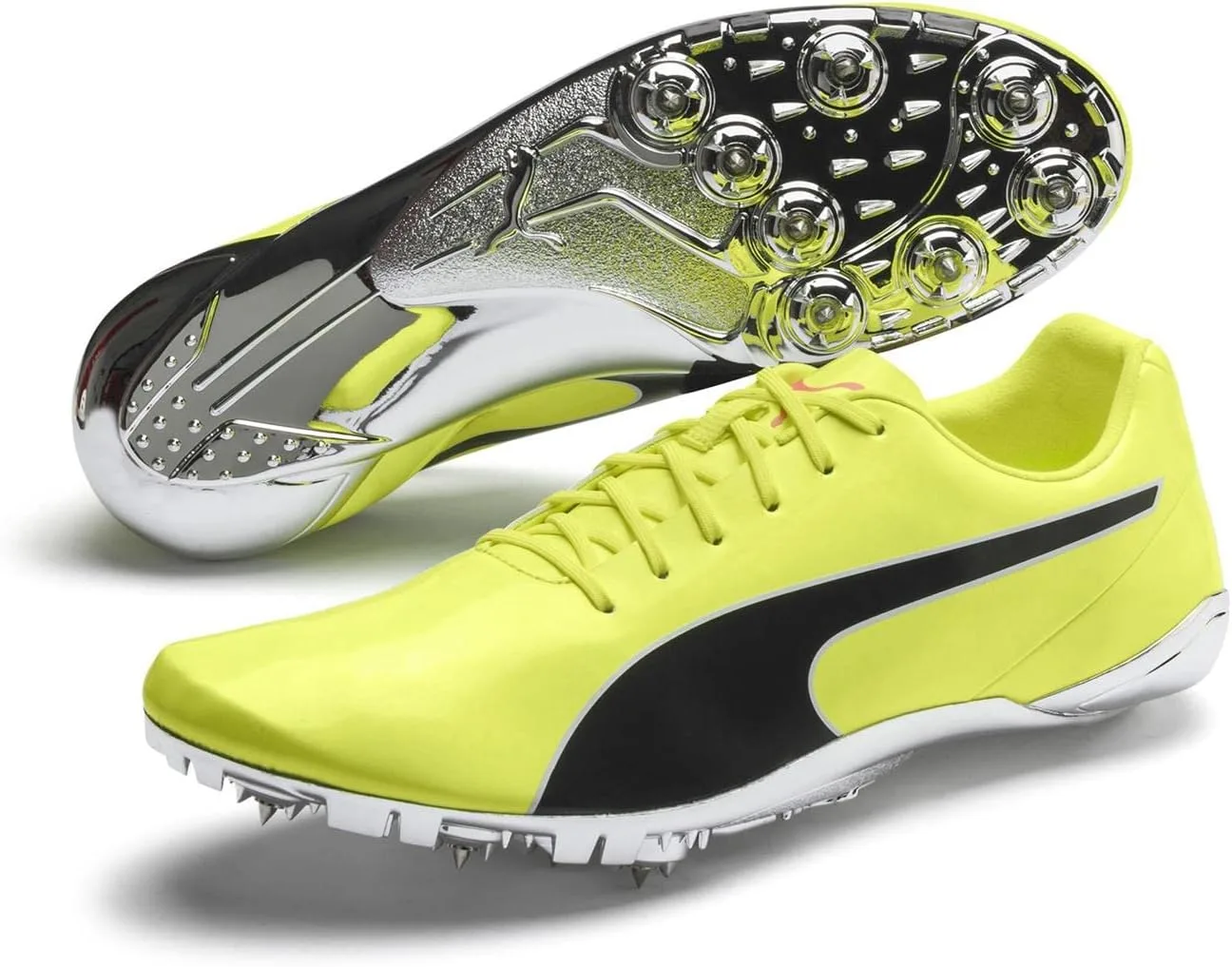 Мужские кроссовки для гольфа PUMA Fusion FX Tech, черный/желтый — фото 3