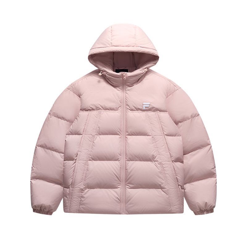 

Пуховик унисекс красно-розовый FILA FUSION, Bare Pink