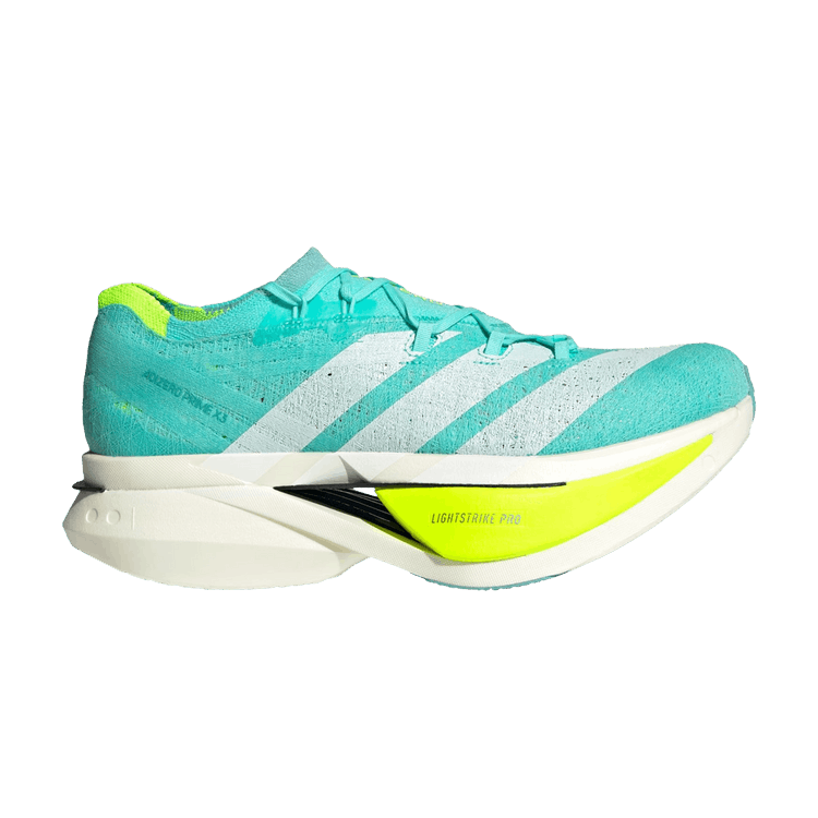 

Кроссовки adidas Adizero Prime X 3.0 Strung 'Flash Aqua Lucid Lemon', синий