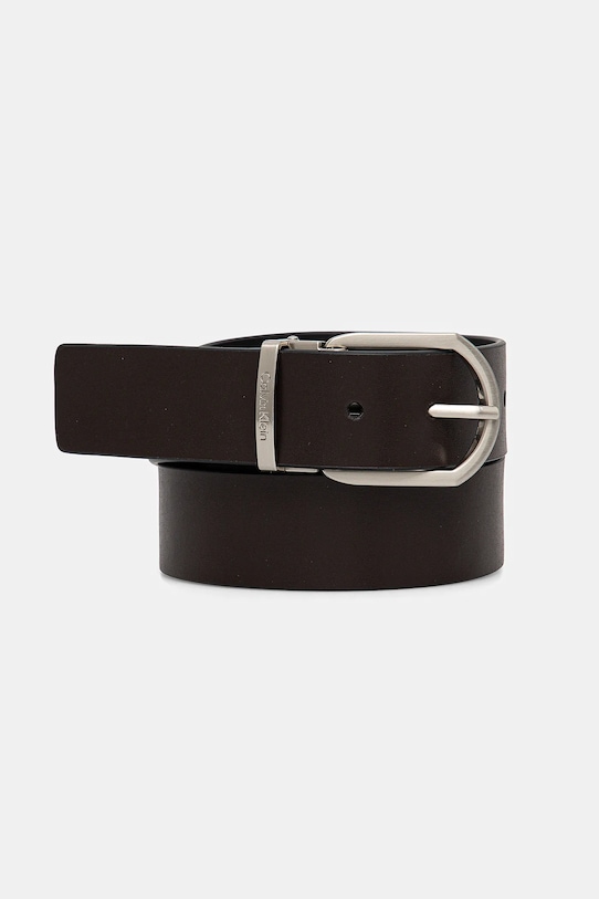 

Кожаный ремень Calvin Klein, коричневый
