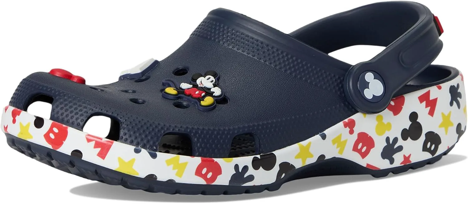 

Кроксы для девочек Crocs Disney Mickey Minnie Mouse (малыши/дети постарше), темно-синий