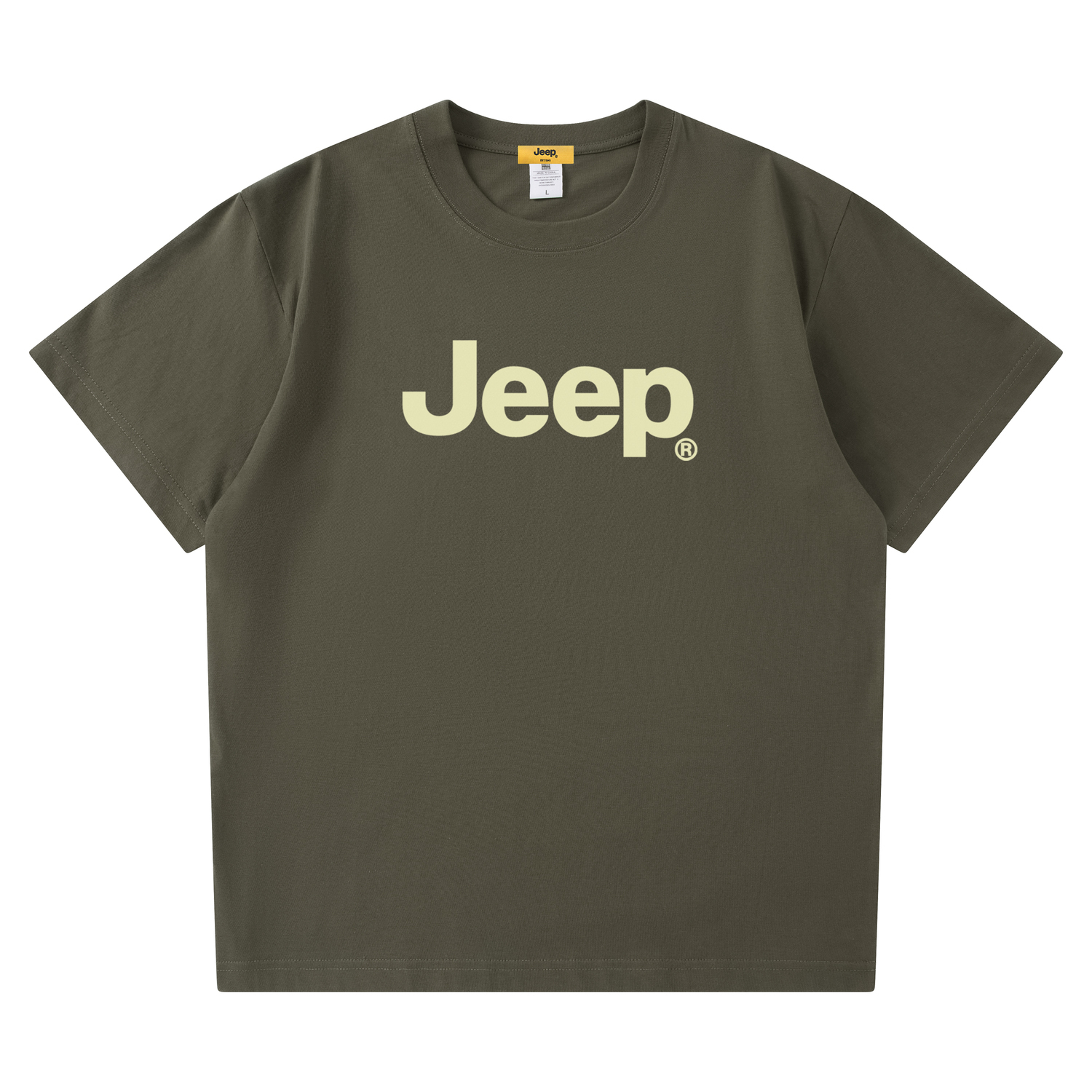 

Футболка Wrangler Leisure Series унисекс Jeep, army зеленый