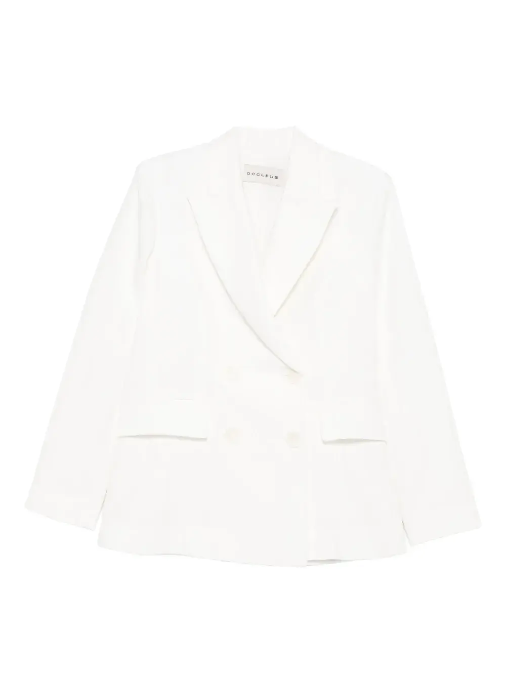 

Льняной блейзер Wilma Occleus, белый