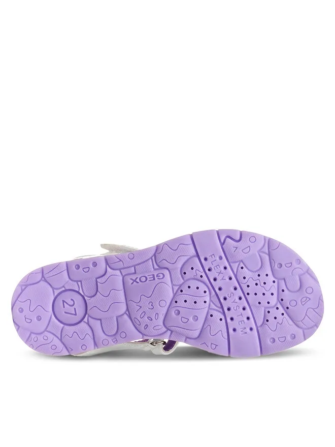 Geox Сандалии J Sandal Joyfoot Gir J65P1C 000HH C0761 D белые — фото 4