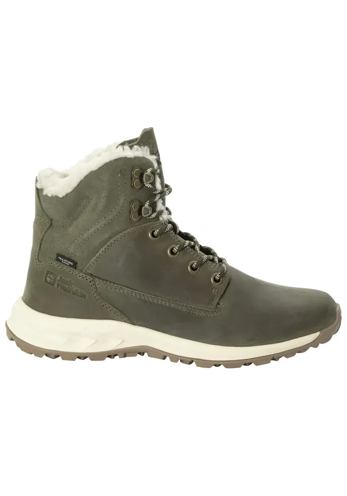 Ботильоны Jack Wolfskin "QUEENSTOWN CITY TEXAPORE MID W", цвет Island-Moss