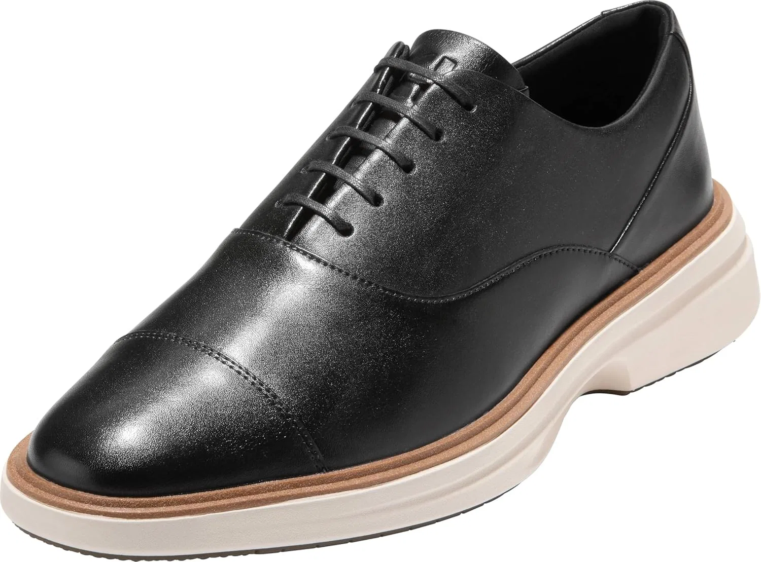 Мужские туфли Cole Haan Original Grand Cityspectre Cap Toe Oxford, Black Natural