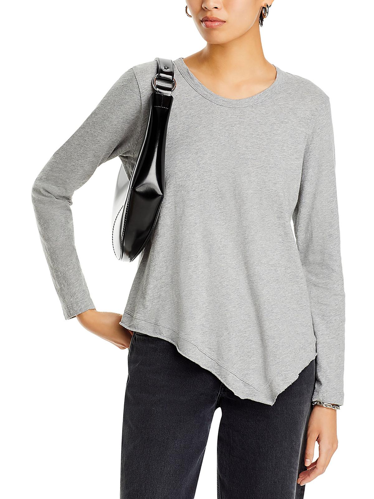 

Женская футболка с круглым вырезом Slub Wilt, цвет grey heather