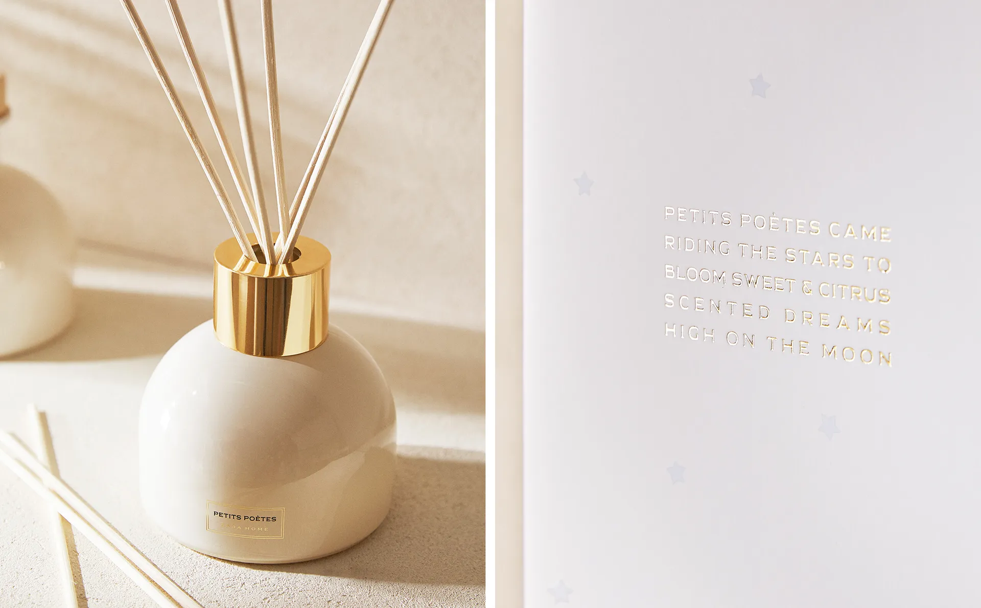 

(200 мл) Диффузор Little Poets Reed Zara Home, коричневый