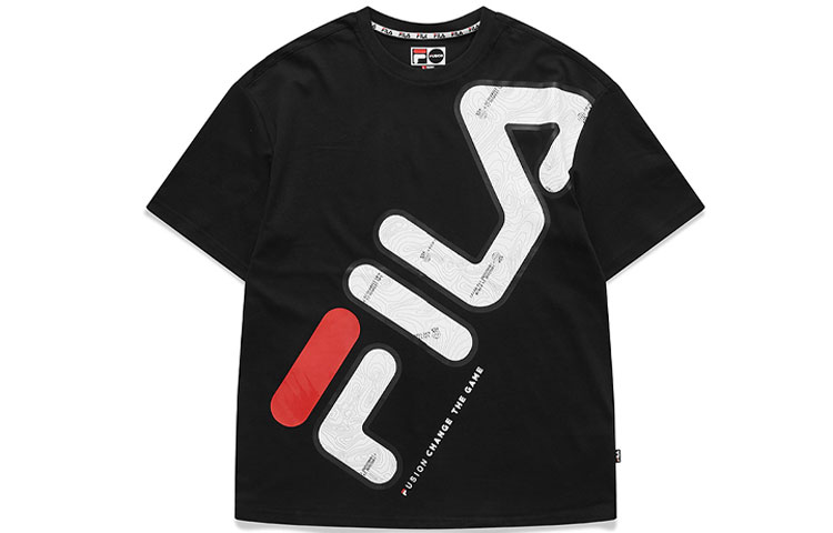 

FILA FUSION Футболка унисекс черная