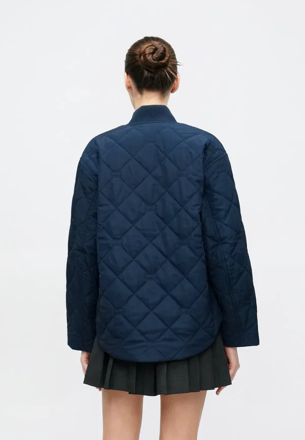 Стеганая куртка-бомбер с утеплителем Tommy Hilfiger, Dark Night Navy — фото 3